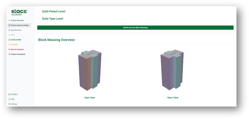 Slack Modular building rendering